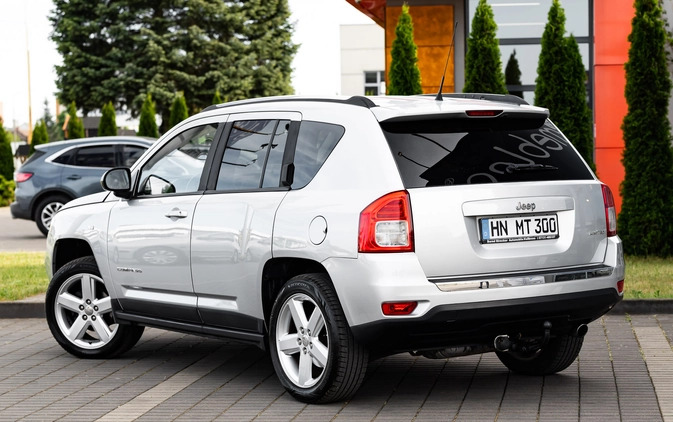 Jeep Compass cena 38900 przebieg: 169000, rok produkcji 2011 z Radom małe 631